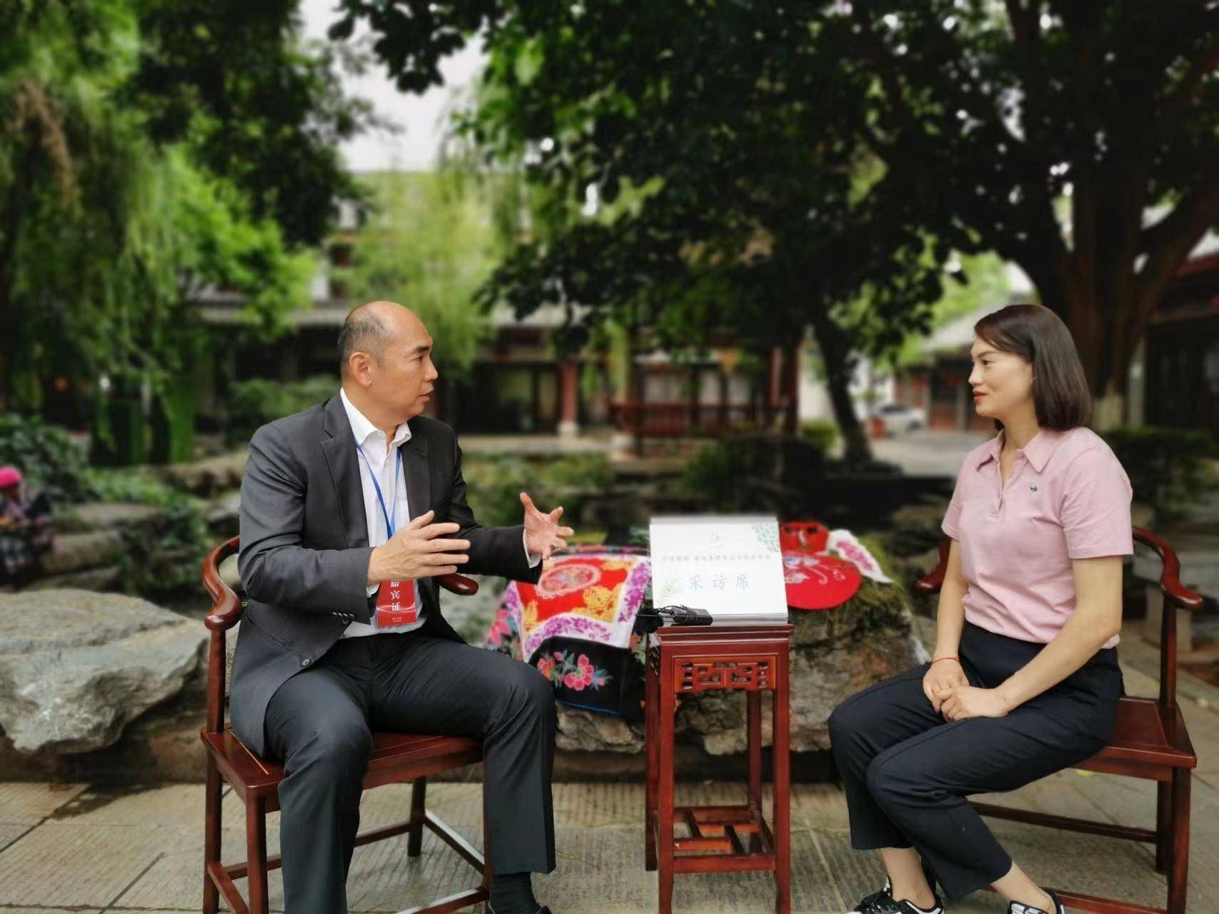 马来西亚多美集团董事,总经理吴逸平接受记者专访马来西亚多美集团