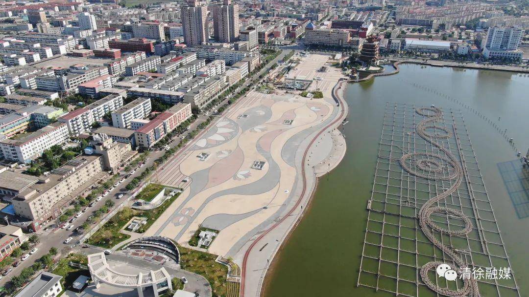 太原清徐县:人民广场莲花雕塑开装_结构_居民_项目