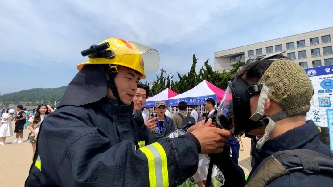 沙河口大隊與大連海洋大學共同體驗