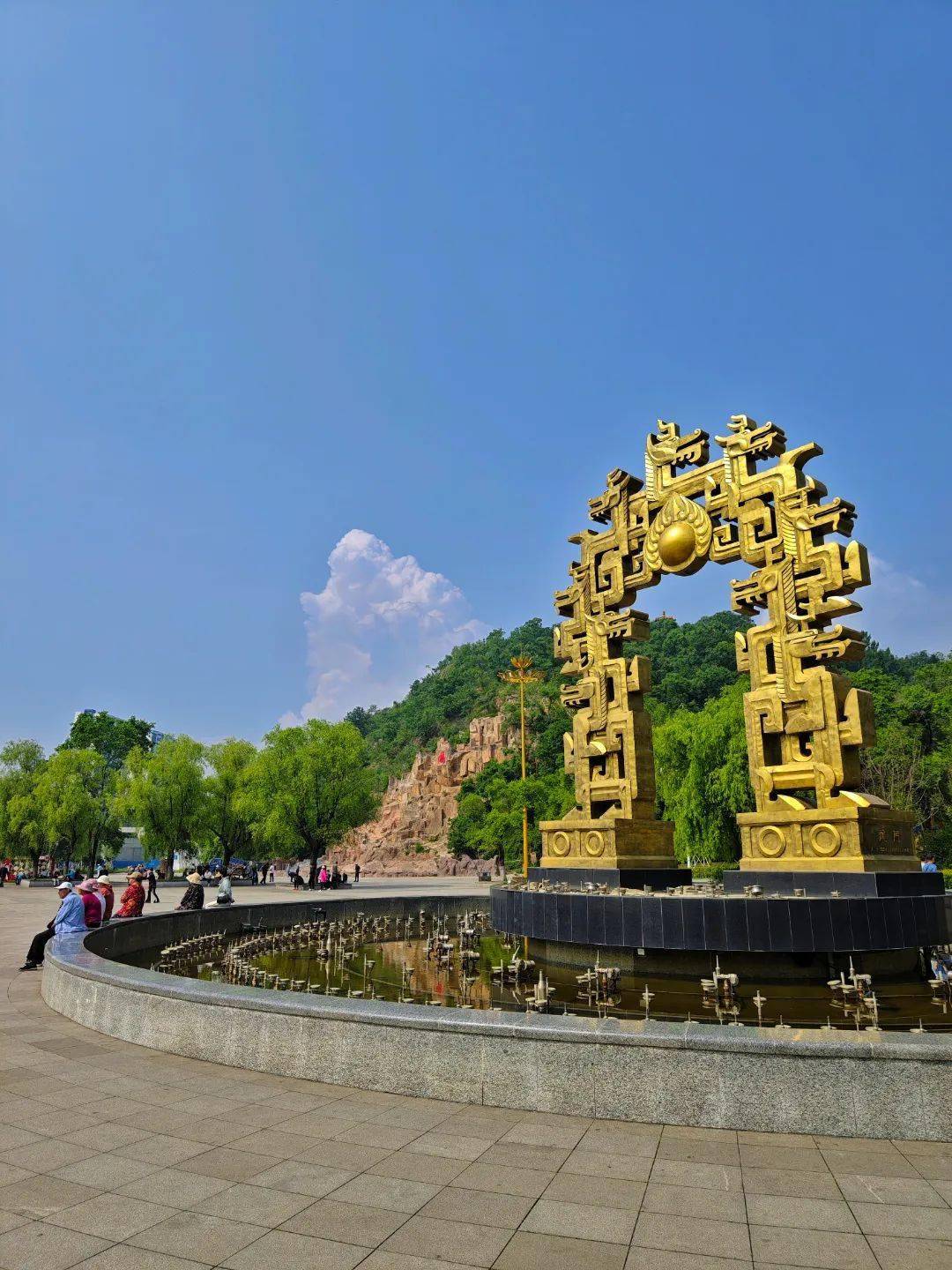 吉林市有座公园,这里有八景与庙会!_北山_钟声_江城