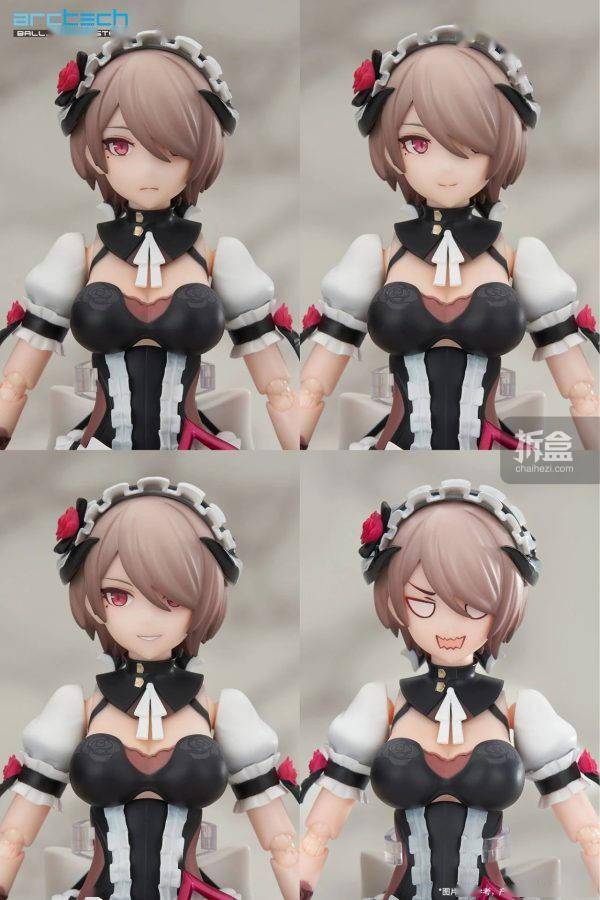 apex 崩坏3 arctech 丽塔黯蔷薇 1/8可动国创机娘手办_武器_官方_ver