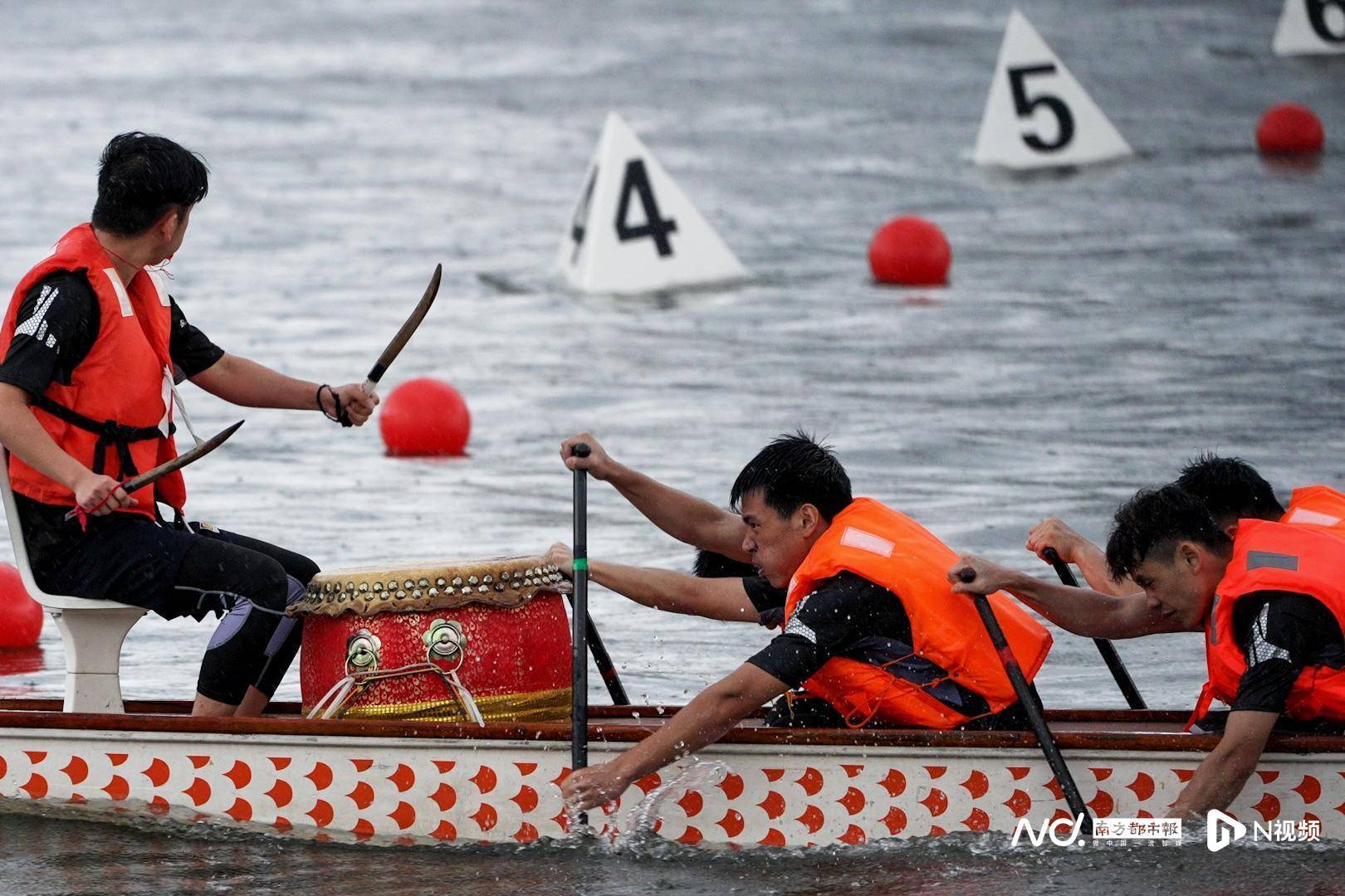 2023年广州国际龙舟邀请赛,正进行决赛阶段比赛,看图_南都_视频_陈杰