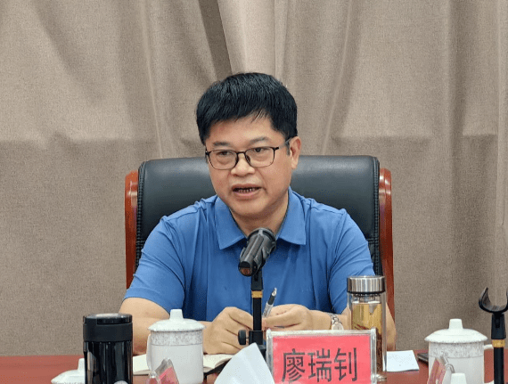 省水利厅党委委员,副厅长廖瑞钊在我市开展提升基层水保监管能力主题