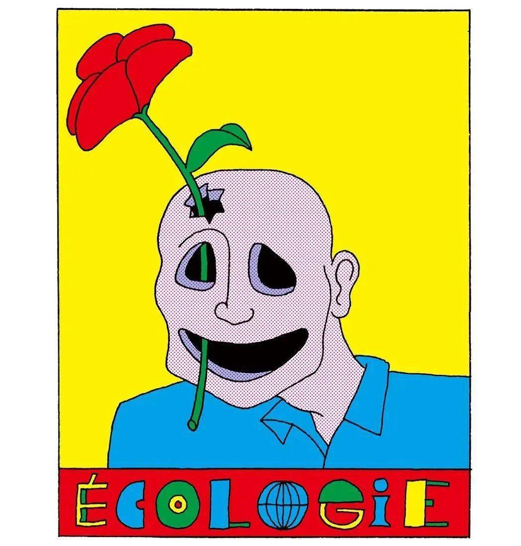 插画家marie mohanna,是个用色天才,作品里的色彩大多来自80年代动画