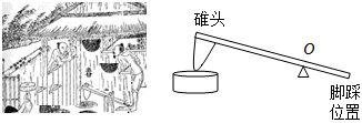 古人運送巨木的橫杆(1)以上四種應用中屬於費力槓桿的是(多選,選填