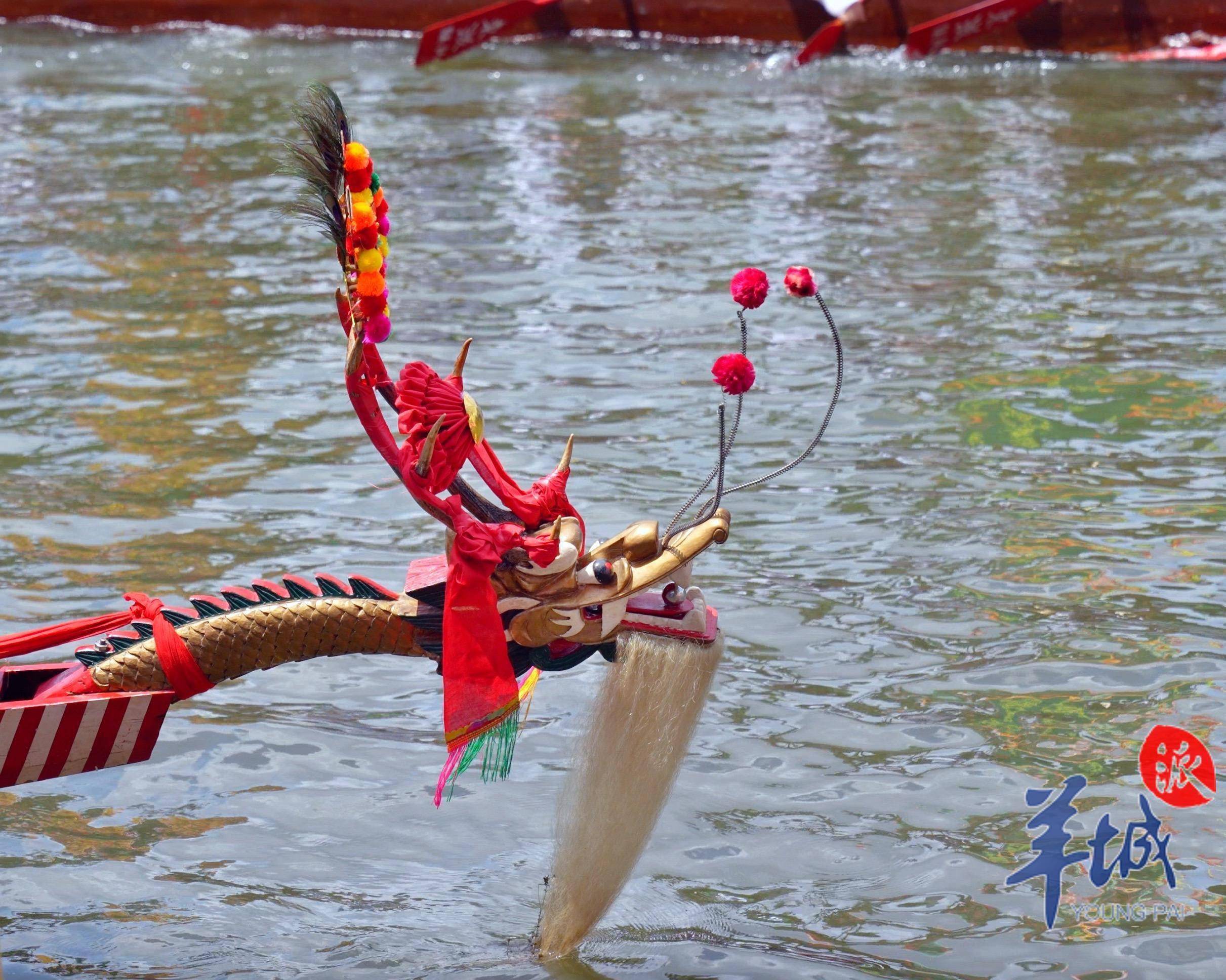 视频 图集|荔湾湖龙船"趁景"迎端午,广佛老龙情谊永续_塘村_契爷_契仔
