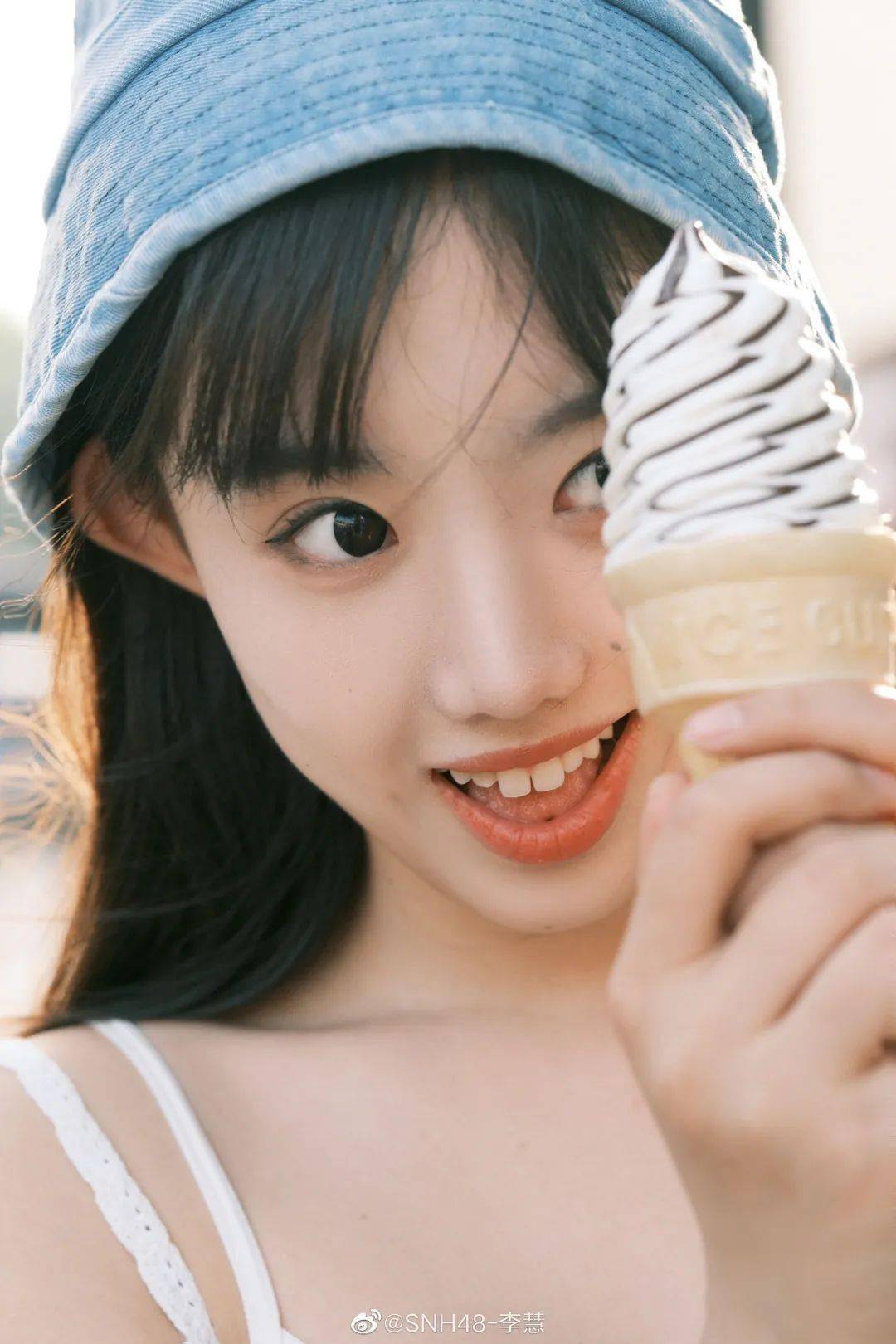 icecreamsnh48马玉灵夏天的冰淇淋不仅清凉甜蜜,而且还