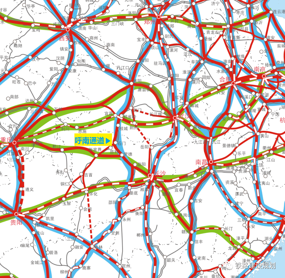邵阳二广高铁规划图图片