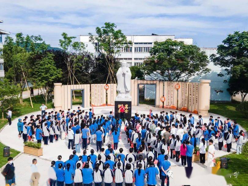 紫港中学2023年特色生招生计划05校园环境以文化人 以德润身学校始终