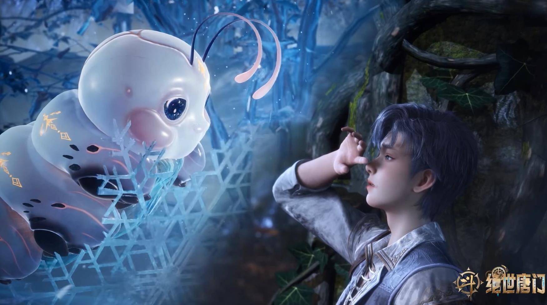 斗罗2大明二明下界守护唐舞桐,漫画人形帅哭,动画人设有压力了_小舞