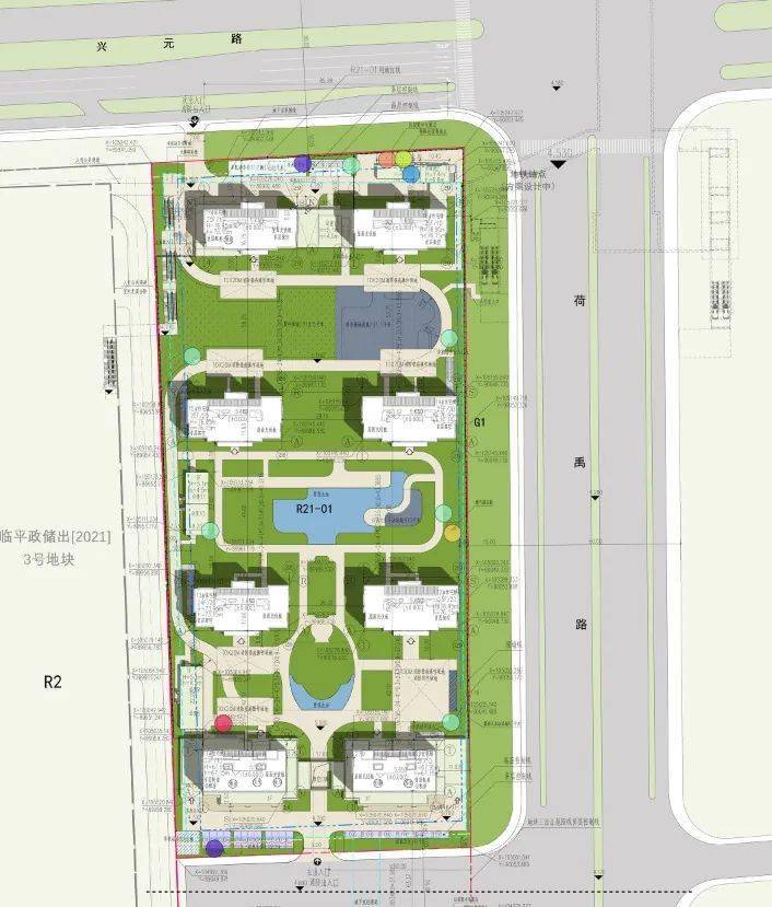 杭州地铁集团临平区住宅项目公示,规划17幢高层_搜狐网