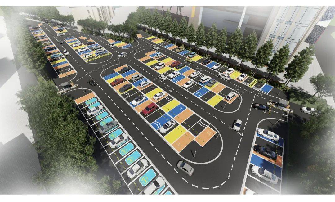 停车场鸟瞰图立足"小切口",惠及"大民生".