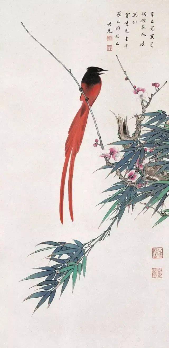 中国美術 花鳥画家 田世光 置物　壁掛け　インテリア 中国美術 花鳥画家 田世光 置物 壁掛け インテリア - メルカリ