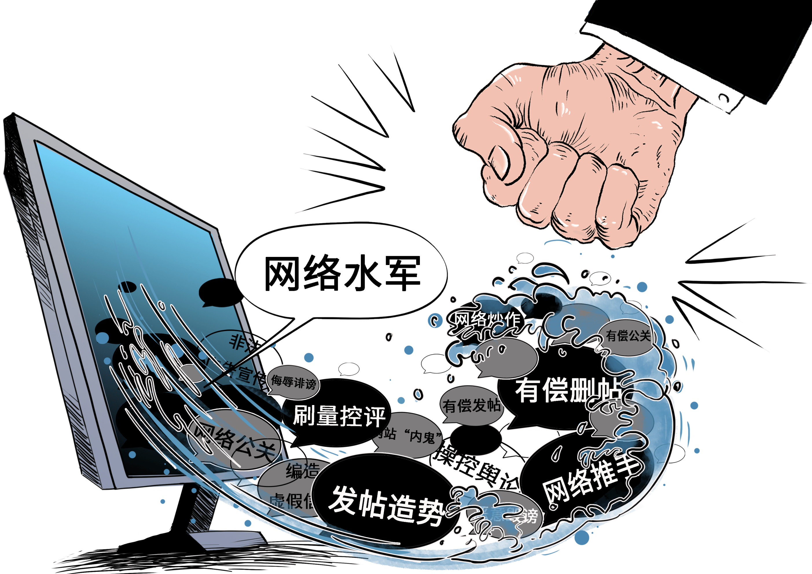 有偿发帖,操控舆论……网络水军造谣抹黑涉嫌哪些犯罪?