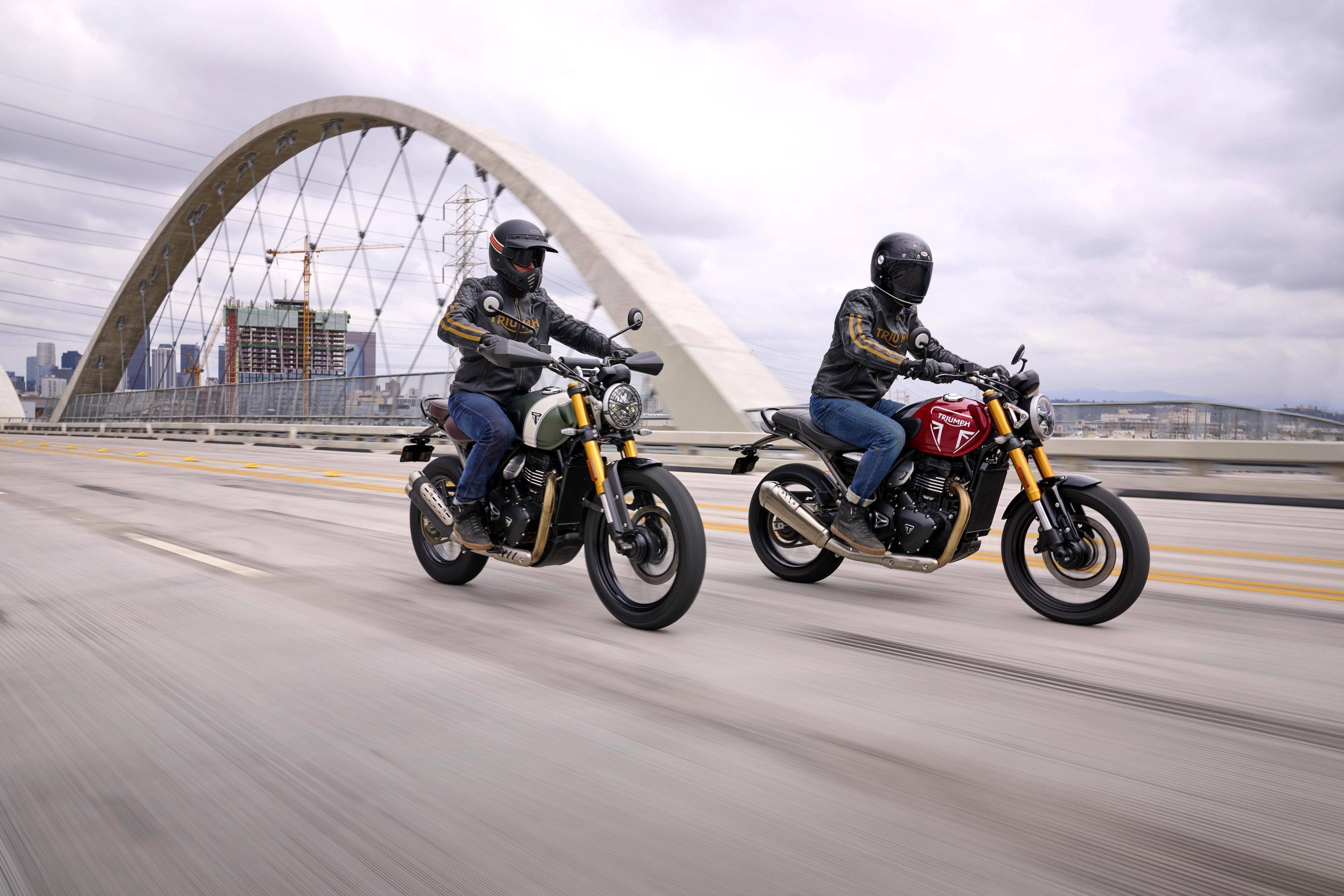 triumph 凯旋发布全新 scrambler 400 x,speed 400_搜狐汽车_搜狐网