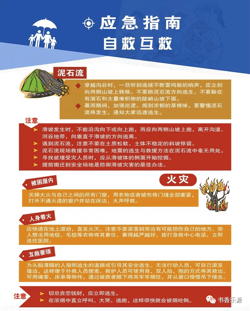 防灾减灾内容简短图片