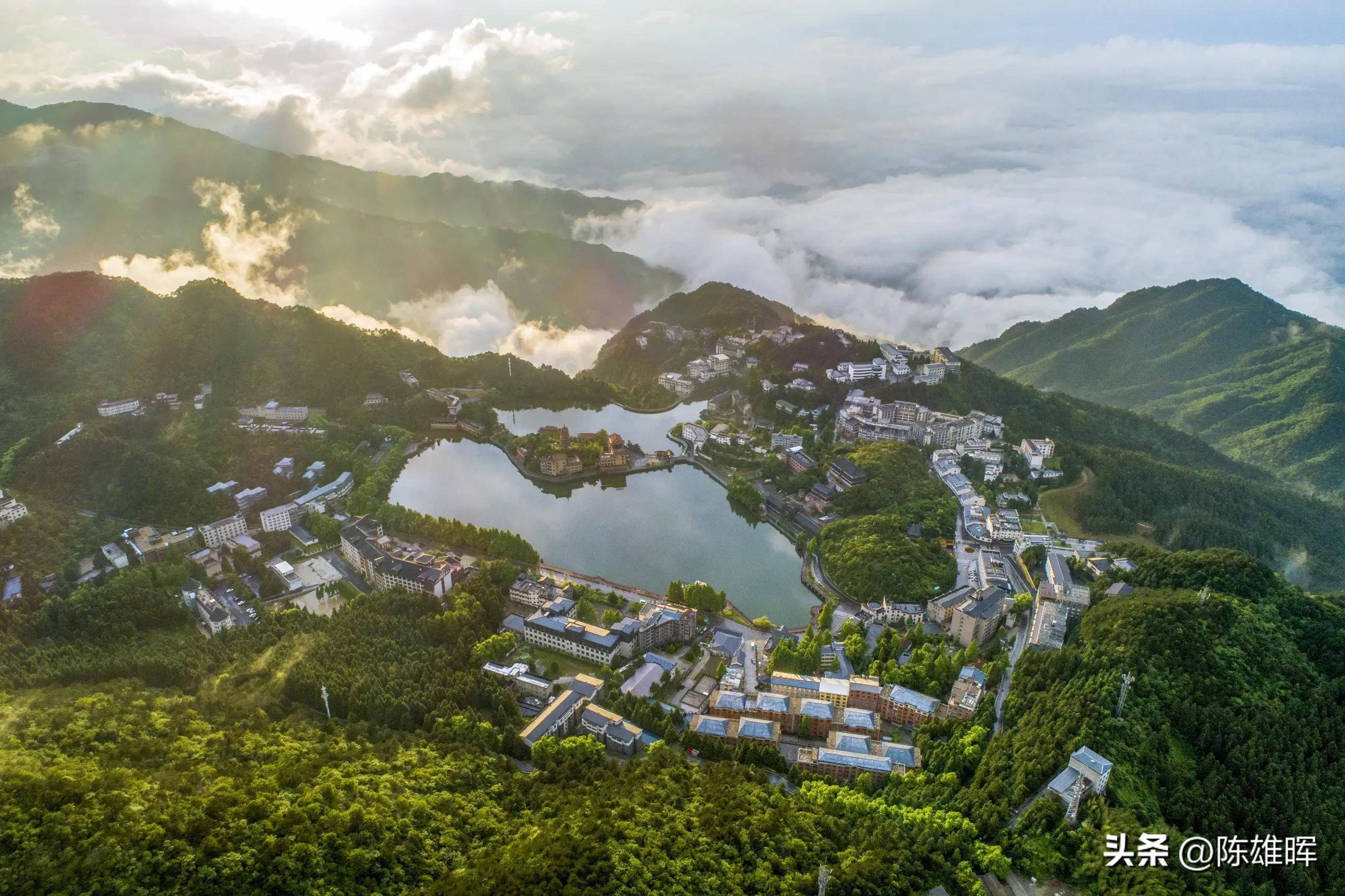 九宫山风景区图片图片