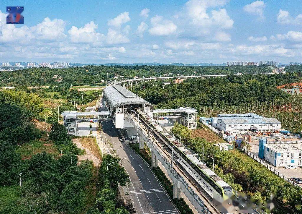 近期,多层次轨道交通互联互通案例:湖南首条"跨城"长株潭西环线地铁
