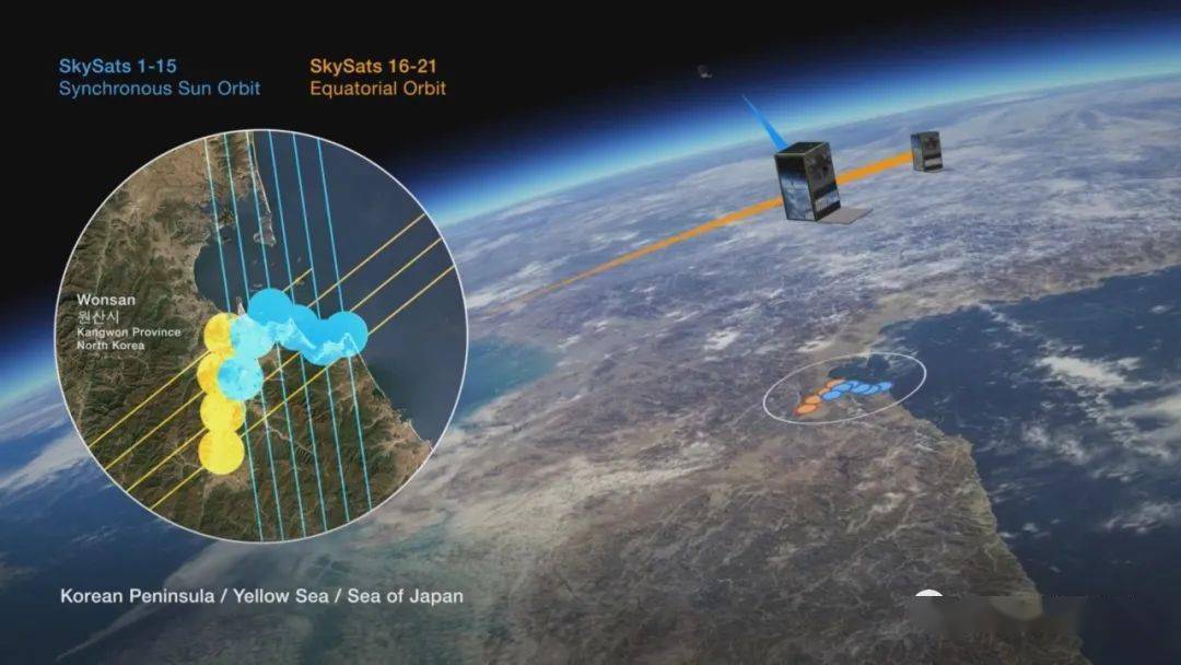 1于2013年发射,前两颗skysat卫星(skysat-1和skysat-2)是a代和b代卫星