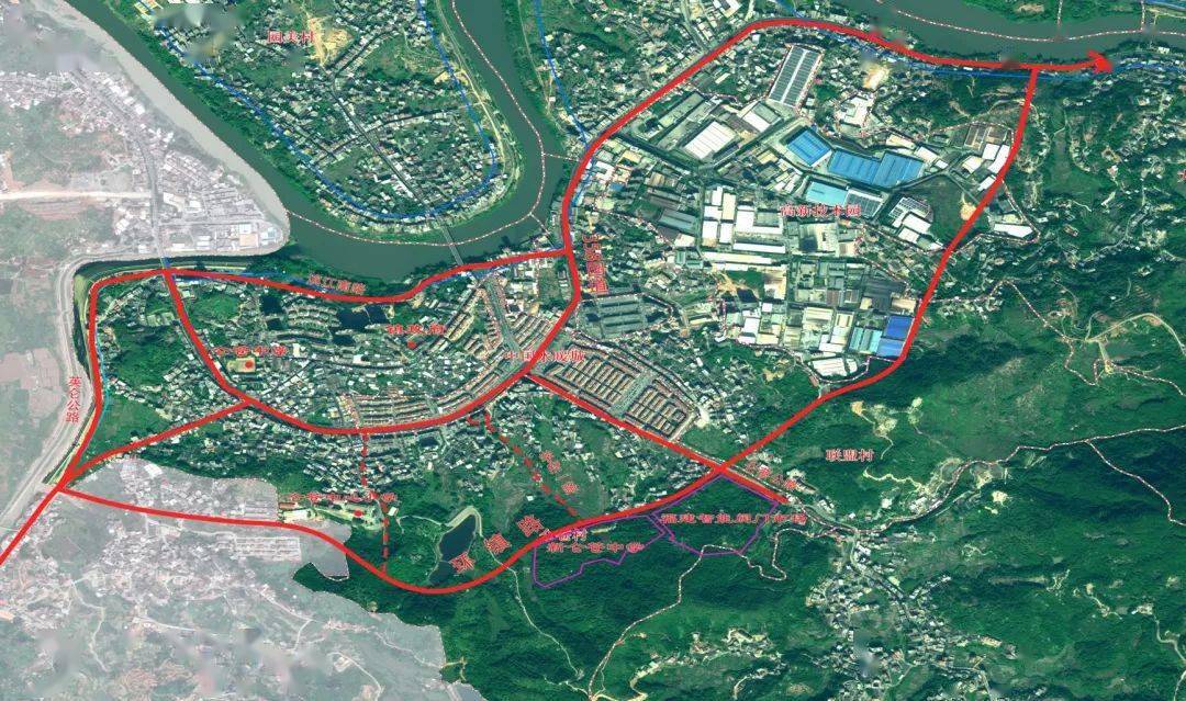 【头条】仑苍镇区改造将新增这些交通道路_英都_路网_规划