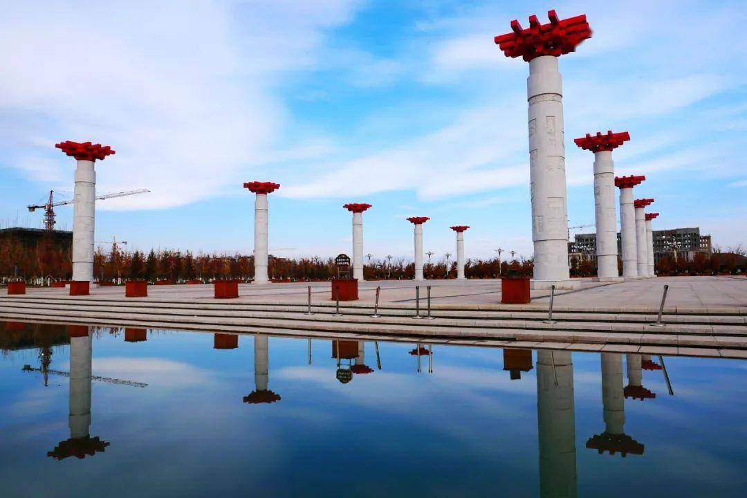 第五师双河市如意湖入选全国"爱卫网红打卡点"_文化_滨河_喷泉