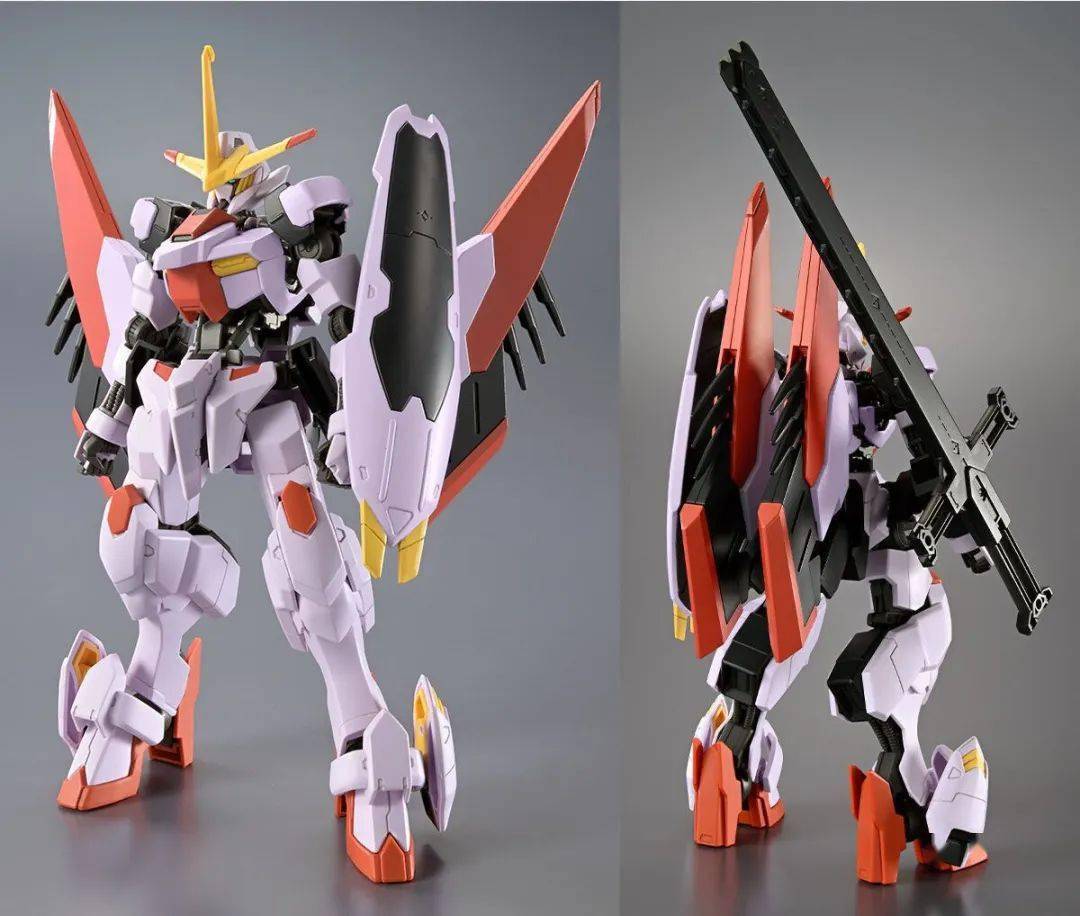 新品:网限 hg ibo 1/144 端白星高达 第2形态_公众_来稿_新造型