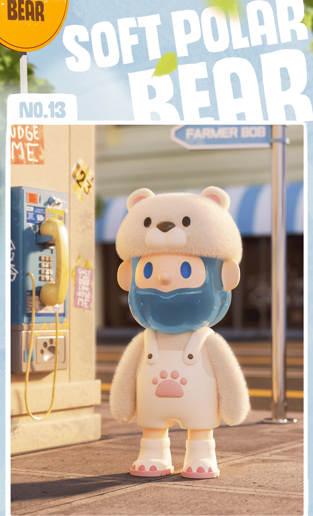 九木杂物社 |【盲盒上新】即将发售!欢迎来到farmer bob动物城!