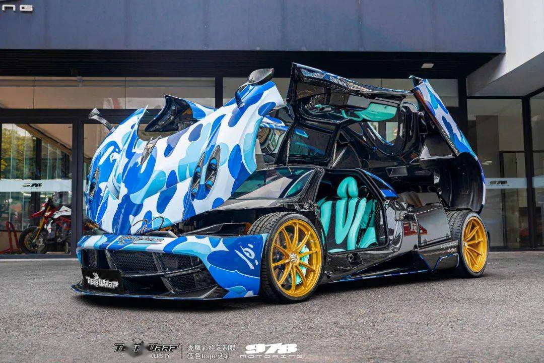 酷炫派对 | 占领gt show半壁涂装江山的teckwrap秃鹰车身膜_搜狐汽车