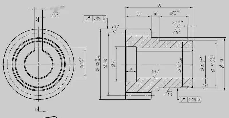 图样画法—轴和盘类零件的绘制_视图_进行_特征