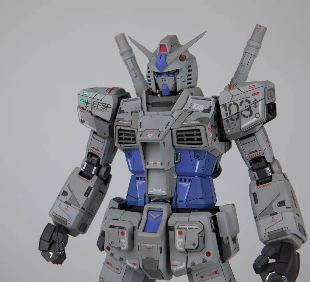 被大佬作品毒到了,抄作业pgu g3配色元祖_公众_高达_模型