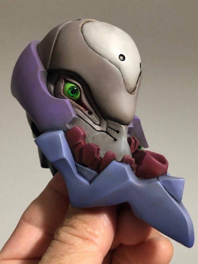 天灵盖部分的细节是不是很像是使徒水天使呢?