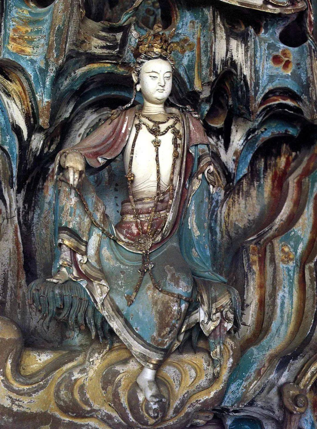 山西十大悬塑:满壁神佛人间绝唱_彩塑_宿小白_隰县