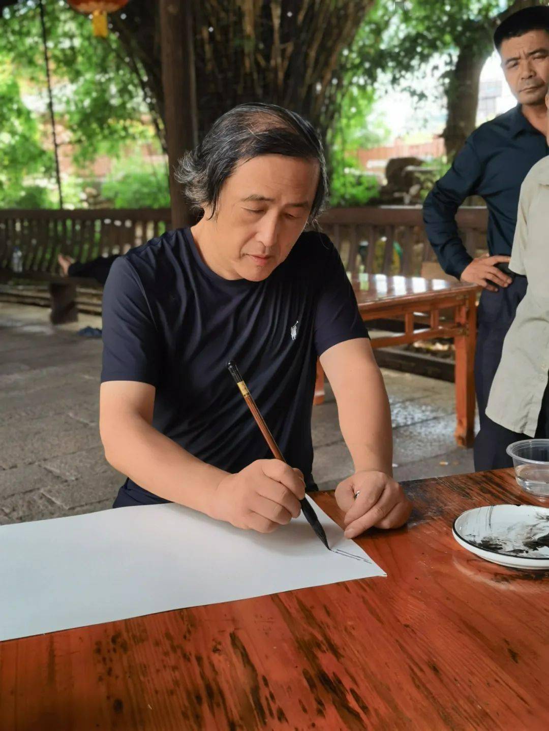 中国书画名家走进长汀系列报道(4)丨李文绚:我来到丁屋岭,每次来都