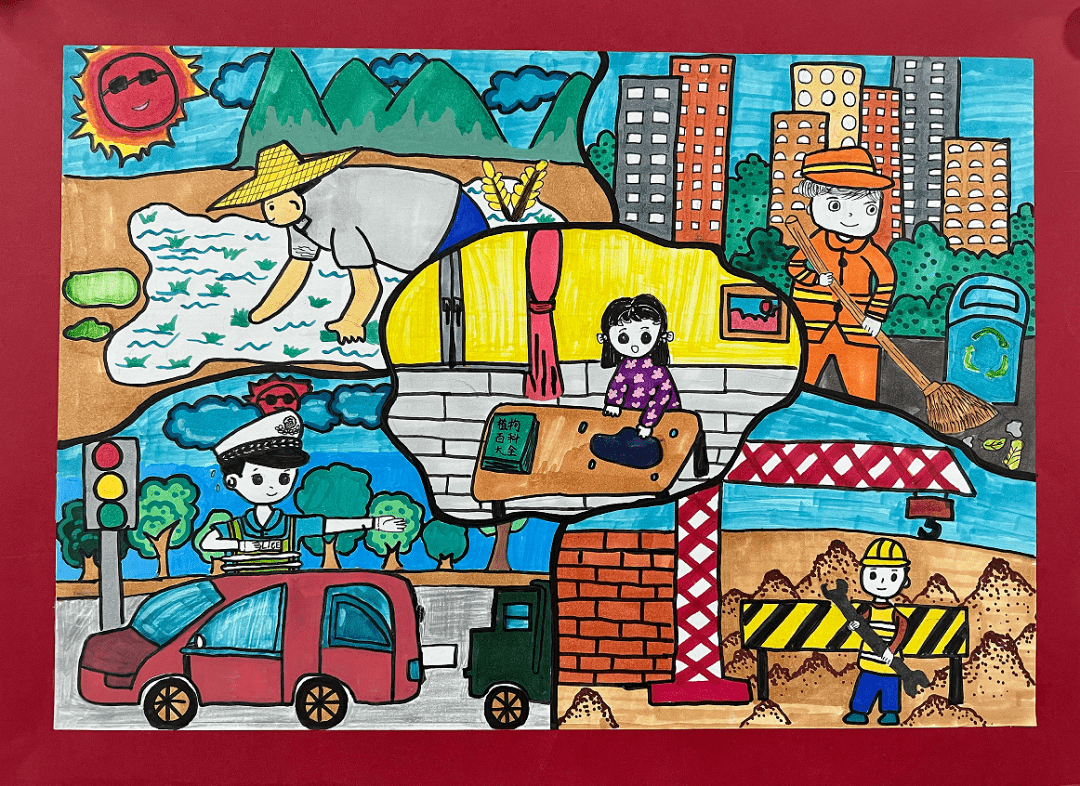 银川市阅海第二小学管欣怡《筑梦未来》银川市阅海第二小学杨羽蝶