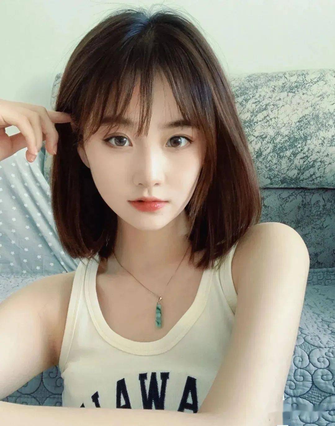 剪" 中式短发",超甜!_中国_发型_形象