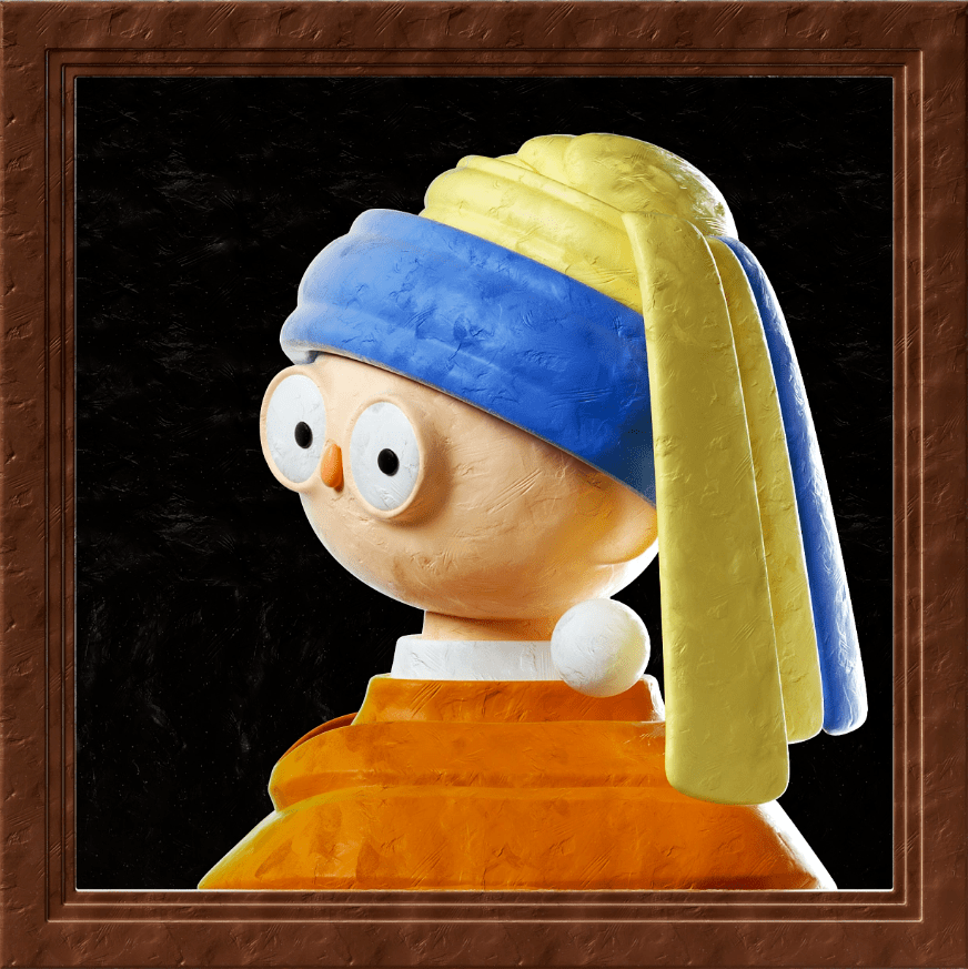 马拉开始摆烂,抱银鼠的女子变身打工人……世界名画100限时展览来啦!