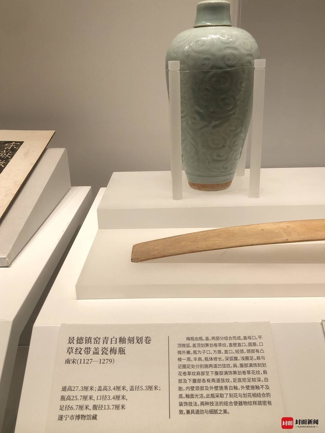 苏东坡老家的展览看“稀奇”：宋代的酒瓶长得像花瓶_搜狐网