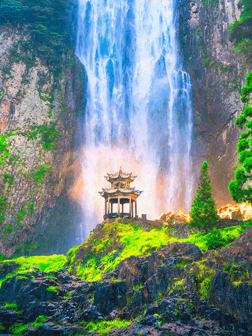 常州导游陪同,慢节奏打卡网红百丈漈,渔寮大沙滩,廊桥文化园…_文成