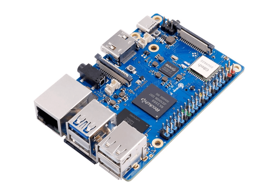 香橙派 orange pi 3b 开发板发布:rk3566 处理器,售价 35 美元起_接口