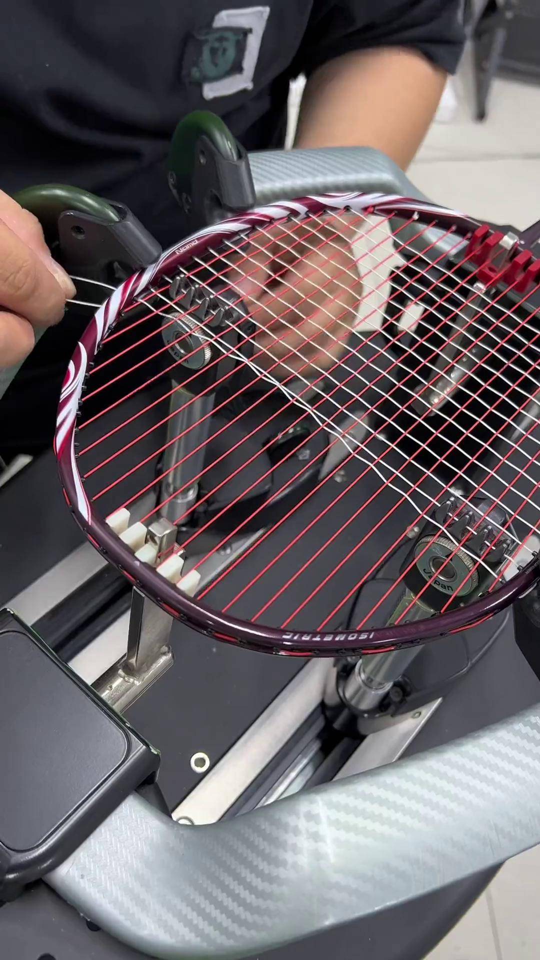 穿线师穿线 羽毛球拍 球拍 尤尼克斯 exbolt国羽之选 yonex