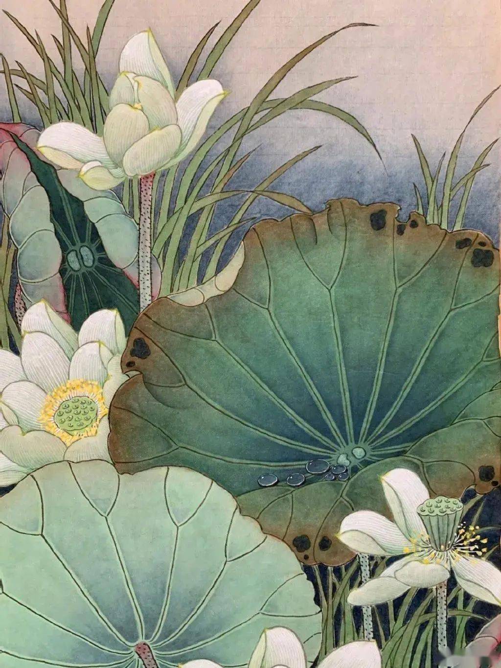 夏雨晒出他的书法和工笔,原来演戏只是他的业余爱好_专业_线条_作品