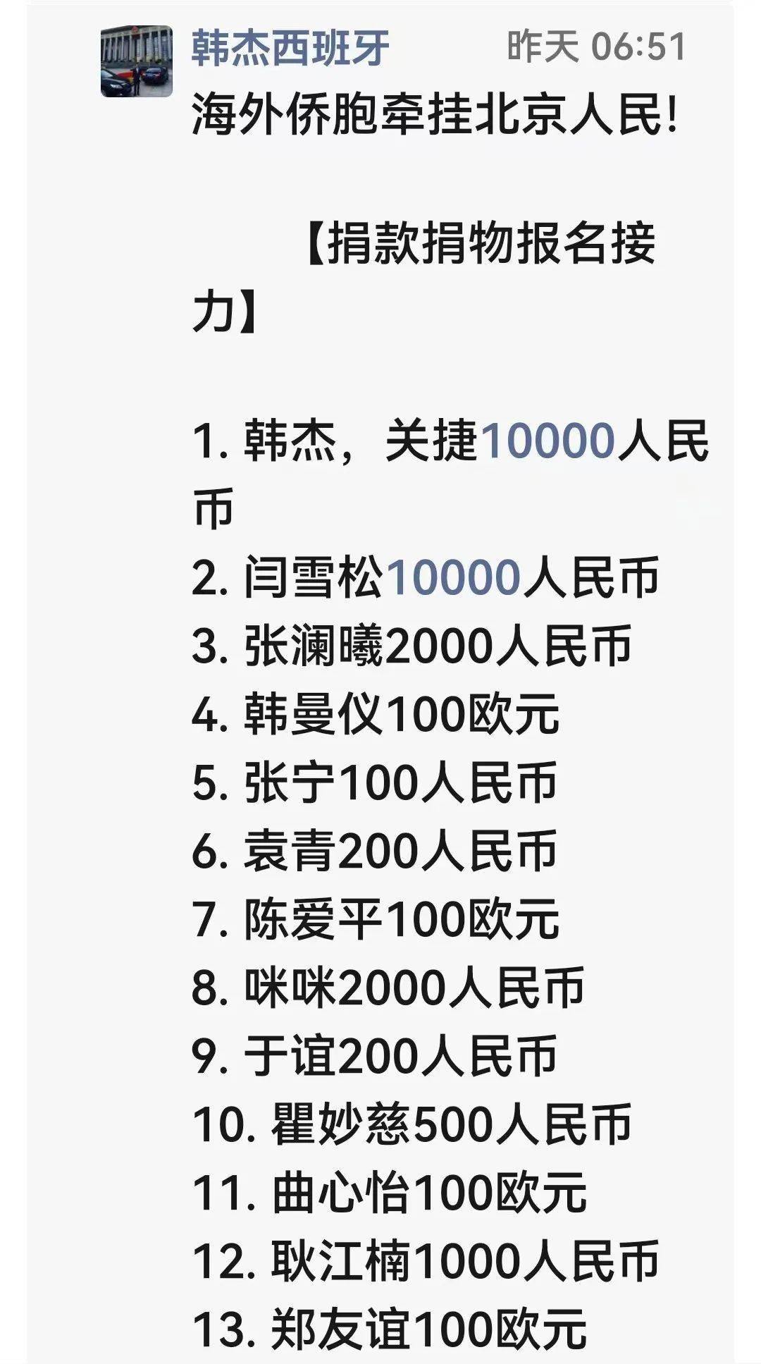 "风雨同心 守望相助" 西城区统一战线踊跃助力门头沟抗洪救灾