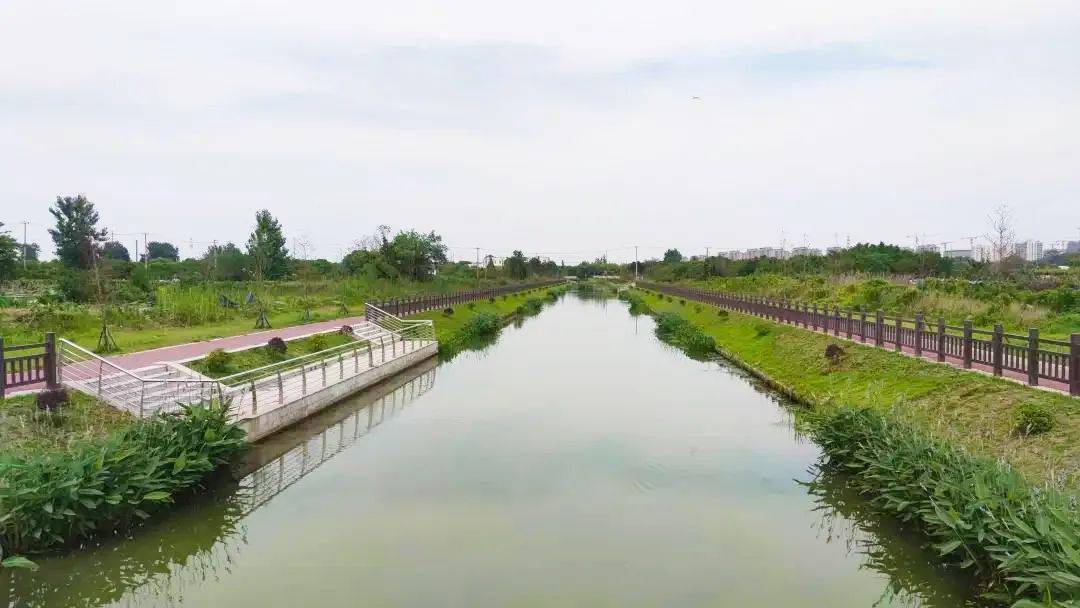 水系沟通 游览休憩_河道_沿河_周边