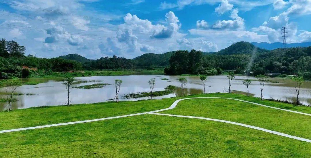 景美,人少,还免费……博罗横河这处滨水公园是放空,吸氧的好地方!