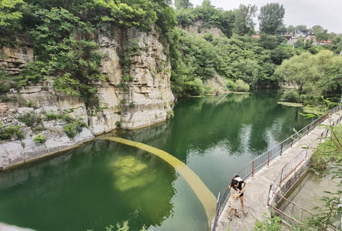 隐藏在淄博深山的"江南风景"_牛角_游客_水库