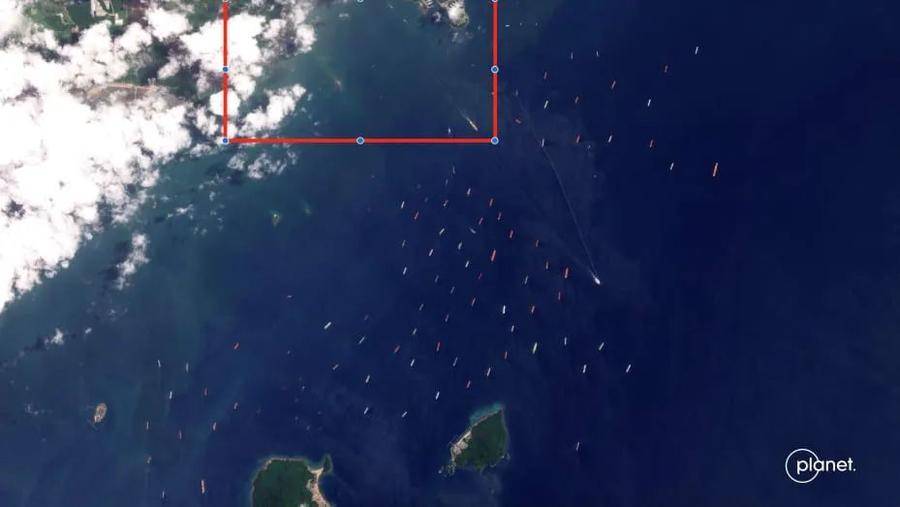 154艘船堵在原地！干旱枯水，巴拿马运河“堵船”_船只_贸易_全球