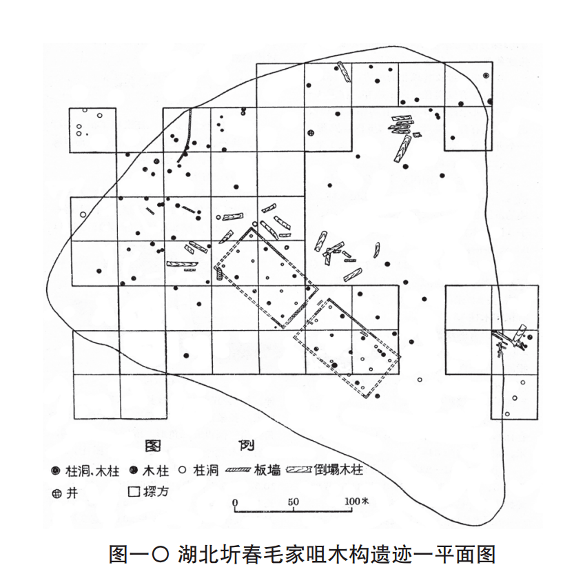 三星堆遗址平面图图片