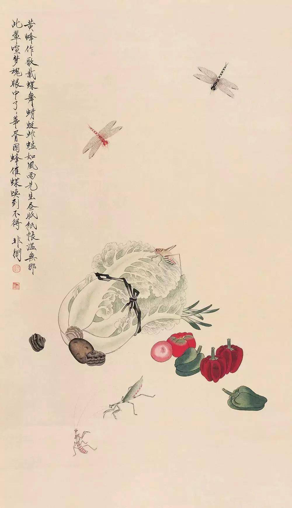 欣赏-于非闇工笔花鸟100幅，棒棒哒！！_研究_水仙_赵子固