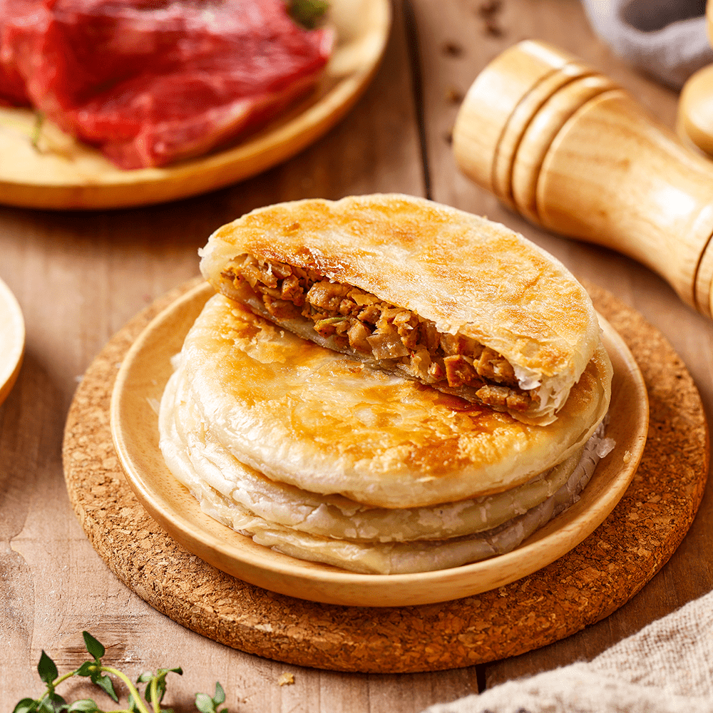 珍味小梅园 香酥牛肉饼50