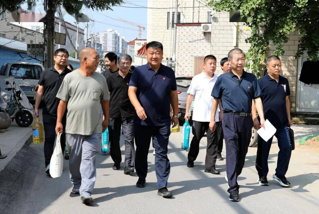 房山区委老干部局到长阳镇大宁村开展"初心共融 连心共建"主题活动